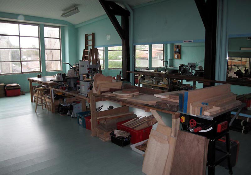 Atelier de fabrication Parthenay, salle de travail - www.huort-ch.com