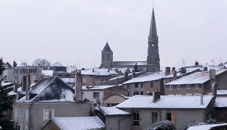 La vieille ville sous la neige \(fév.2015\) (©Huort Christophe)